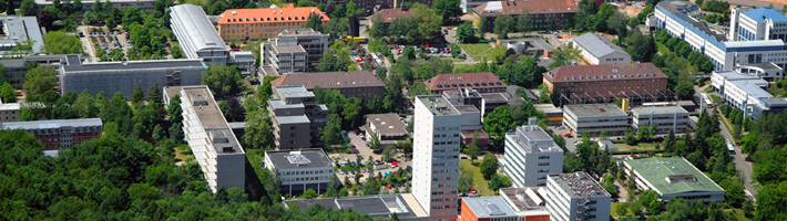 Campus der Universität des Saarlandes
