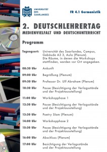 Programm des Deutschlehrertags 2014