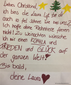 Weihnachtsbrief